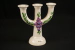 Rosa Ljung Trearmad Kandelaber. G115