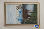 EÖ, Tavla, rådjur 25x37cm. M24/