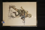 Tryck militär 50x70cm. M14/