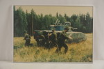 Bild, militär 70x50cm. M22/