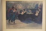 Evert Taube tryck 79x65cm. M20/