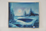 Ley Muammer Yalcin -Måne 68x56. M60/