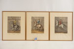 3st Johann Elias Ridinger, grafik/tryck. M1/