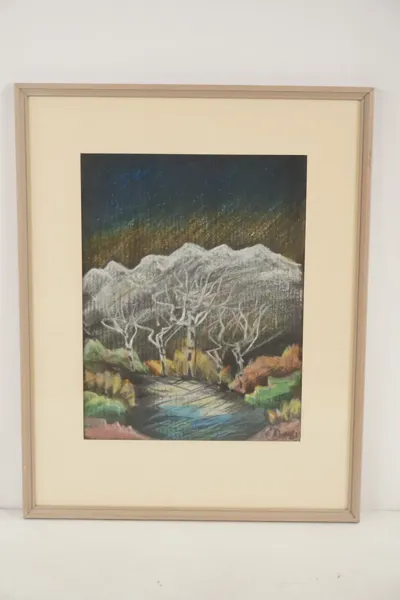 Pastelltavla. 38x48 M25/