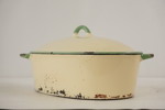 Kockums 3L gryta i gjutjärn. C19/