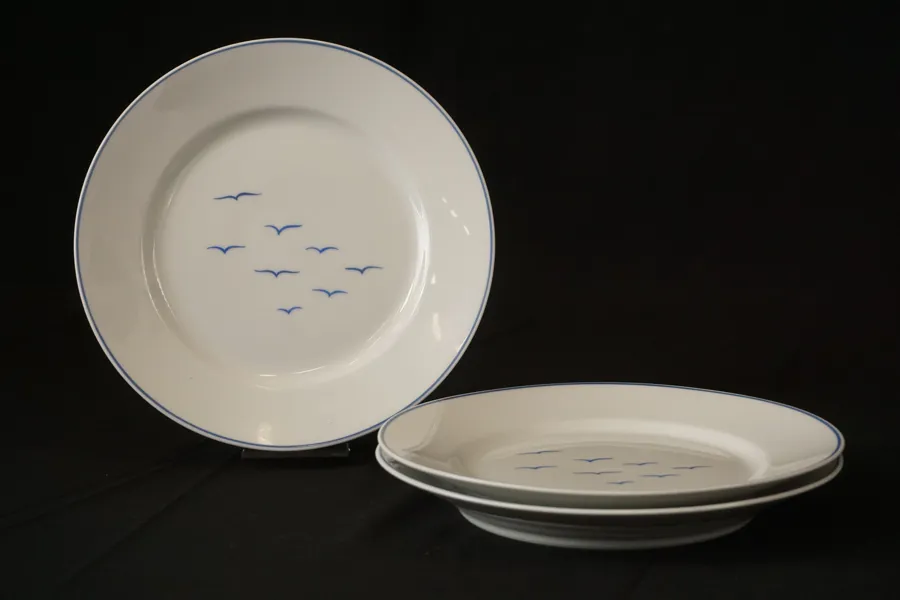 3st SPAL Blue birds, tallrikar. G43/