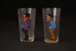 2st Sjöholm glas, handmålad. G9/