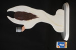 Ljusstake angel vit.  A5/