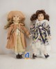 2st Vintage porslinsdockor. A254/