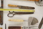 Ljusstake, grillgafflar mm. A236/