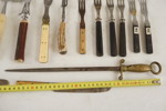 Ljusstake, grillgafflar mm. A236/