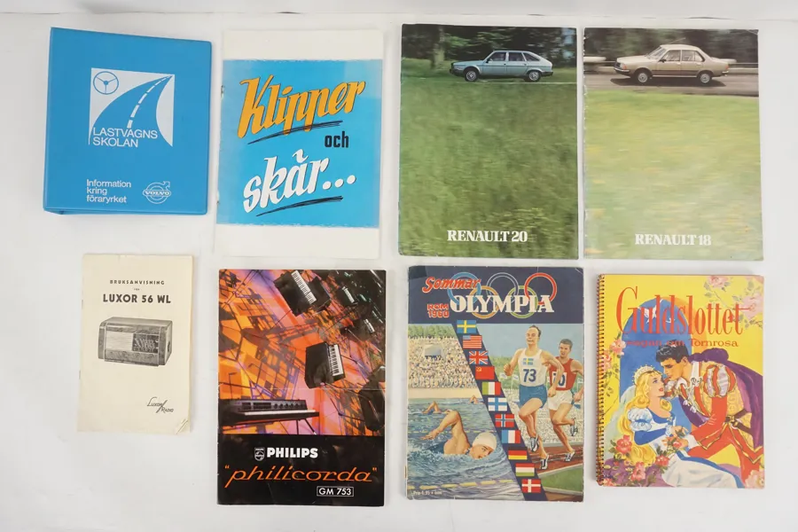 Tidningar, Sommar Olympia Rom 1960 mm. A83/