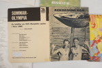 Tidningar, Sommar Olympia Rom 1960 mm. A83/