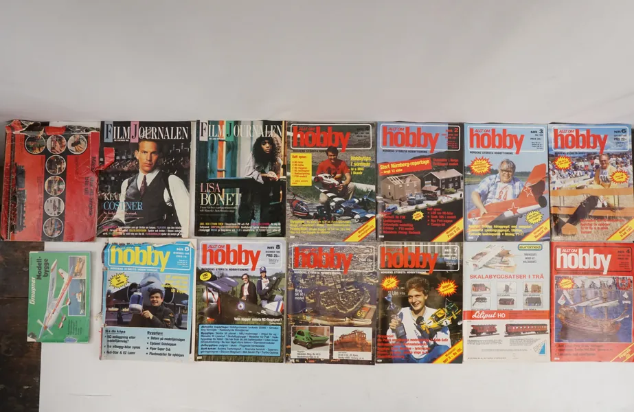 Allt om hobby mm tidningar. A87/