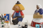 Keramikfigurer, Kurt Nilsson, Kringel Anna mm. A51/