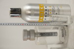Absolut Vodka flaskor & glas mm. A43/