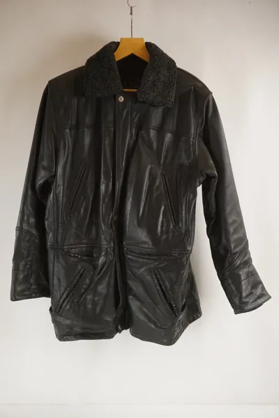 Apollo Collection Läderjacka, 50. A207/