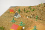 Modell miniatyr landskap. D41/