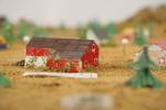 Modell miniatyr landskap. D41/