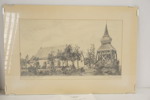 Handbroderad vävnad, textiler mm. BC102/