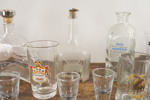 Ölglas Älg, spritflaskor mm. BC21/