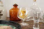 Ölglas Älg, spritflaskor mm. BC21/