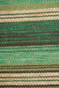 Randig trasmatta grön mm 114x160. B114/