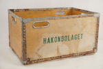Hakonbolaget trälåda. B193/