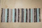 Matta 195x70cm, blå mm. B280/