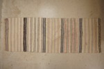 Trasmatta vit, rosa mm 68x190cm. B28/