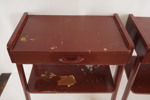2st sängbord bruna. B25/