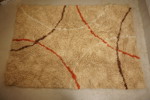 Bomulls matta 160x230cm, bege mm. B67/