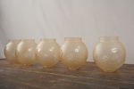 5st Lampkupor i frostat glas. G14