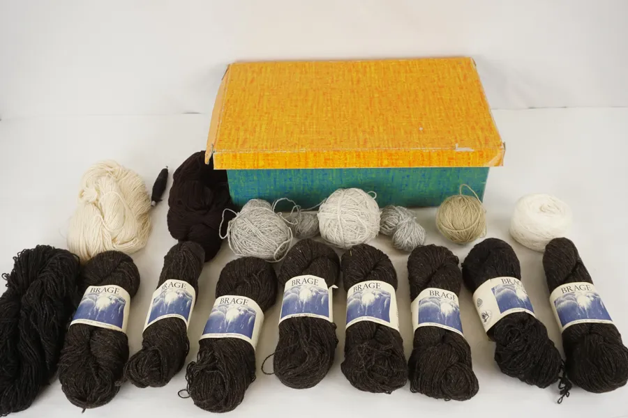 Brage Garn 100% Ull, mm 1,8kg. A41