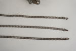 Taklampa med silverfärgad dekor. Bc54