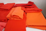 Tyg - Röd & Orange. Bc107