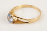 Alton Guldring med sten 18k 2,7g. A29/