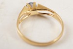 Alton Guldring med sten 18k 2,7g. A29/