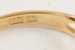 Alton Guldring med sten 18k 2,7g. A29/