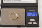 Alton Guldring med sten 18k 2,7g. A29/