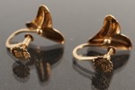 Guldörhängen 18k 1,6g. A36/