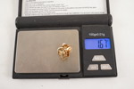 Guldörhängen 18k 1,6g. A36/