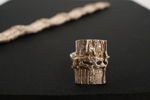 Armband och ring i dansk design, i silver 63g A141