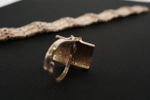 Armband och ring i dansk design, i silver 63g A141