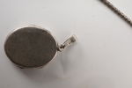 Silver halsband, ring, hänge mm. A144