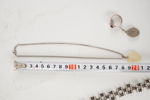 Silver halsband, ring, hänge mm. A144
