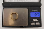 Guldring 23k. 3,4g  A147