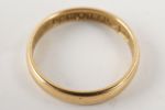 Guldring 18k. 3,1g A149