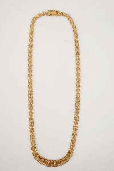 Guldhalsband 18k. 15,4g A151
