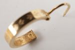 Guldörhänge 18k. A161